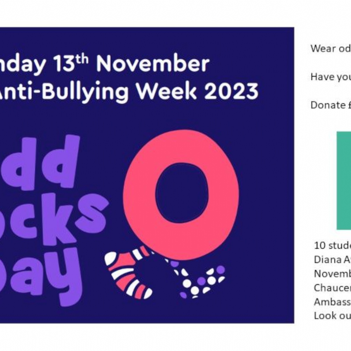 Chaucer School - Anti-bullying week 2023